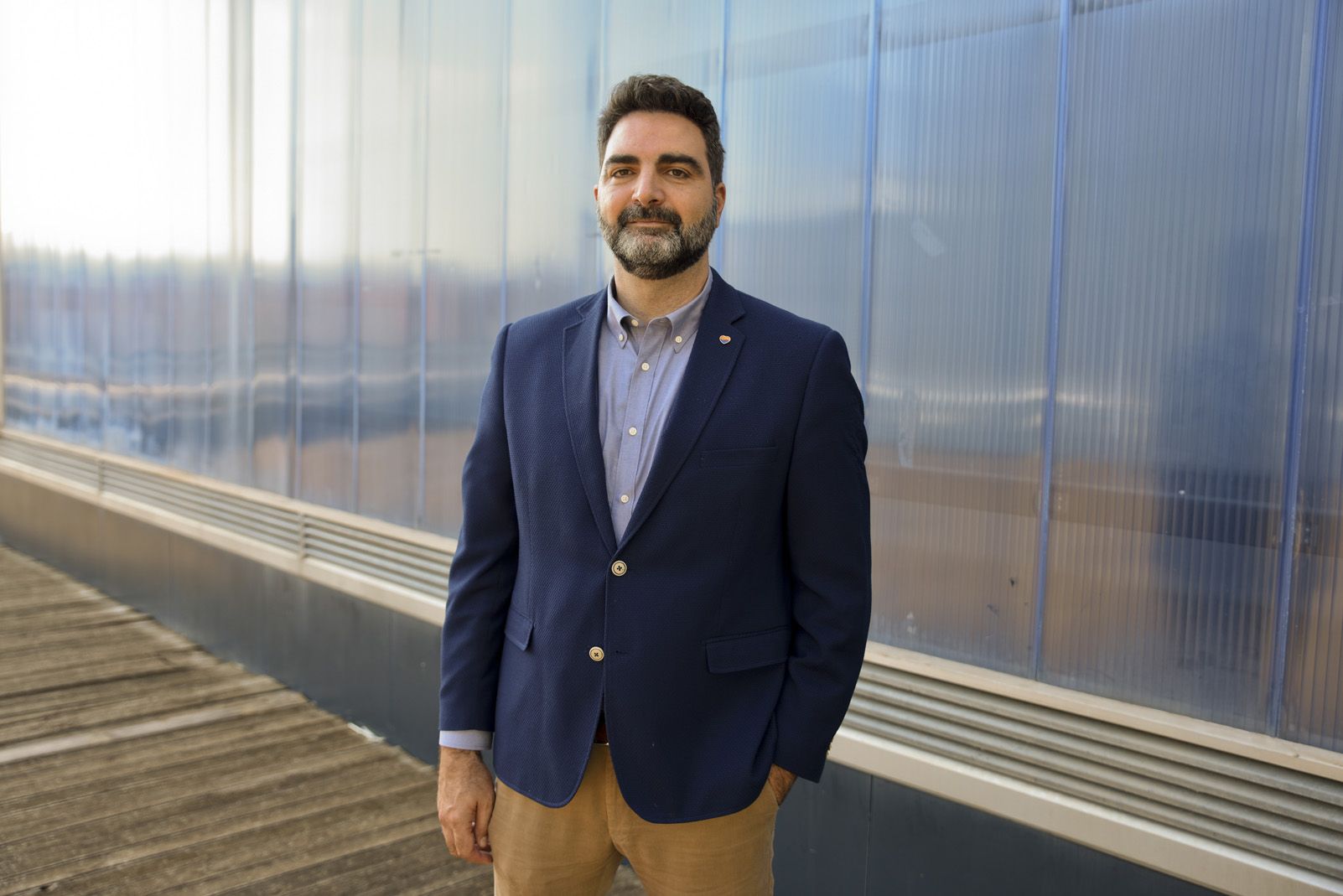 Aldo Ciprián, actual portaveu de Ciutadans a l'Ajuntament de Sant Cugat FOTO: Bernat Millet 