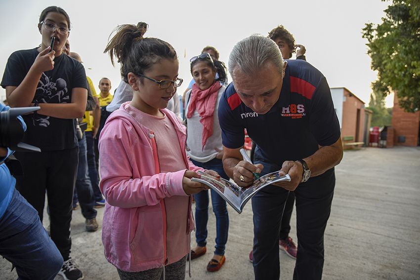 Presentació de la Penya Blaugrana de Sant Cugat. Foto: Bernat Millet.