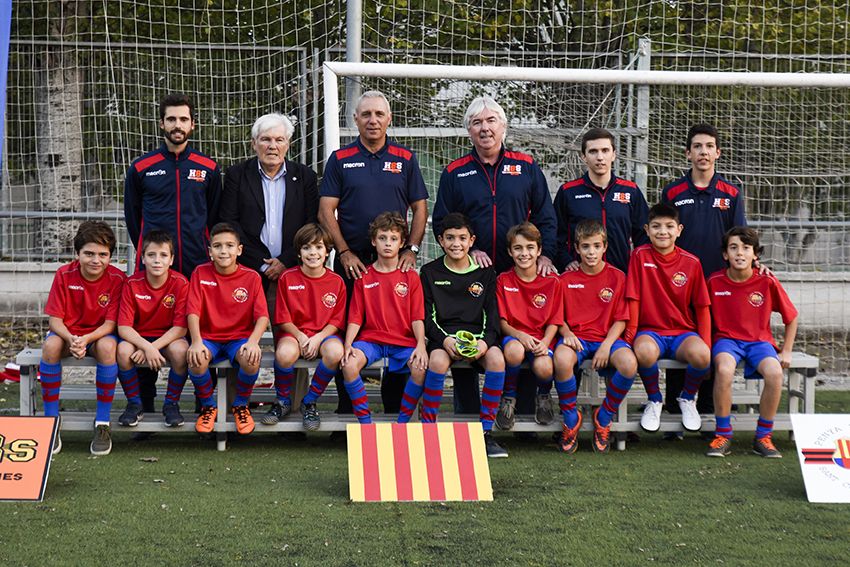 Presentació de la Penya Blaugrana de Sant Cugat. Foto: Bernat Millet.