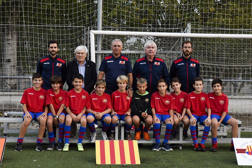 Presentació de la Penya Blaugrana de Sant Cugat. Foto: Bernat Millet.