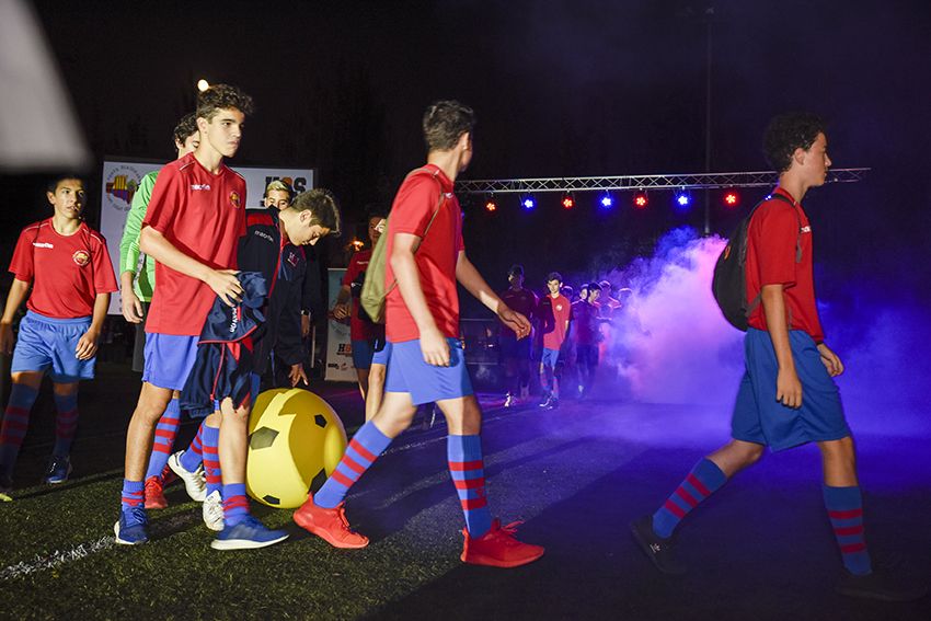 Presentació de la Penya Blaugrana de Sant Cugat. Foto: Bernat Millet.