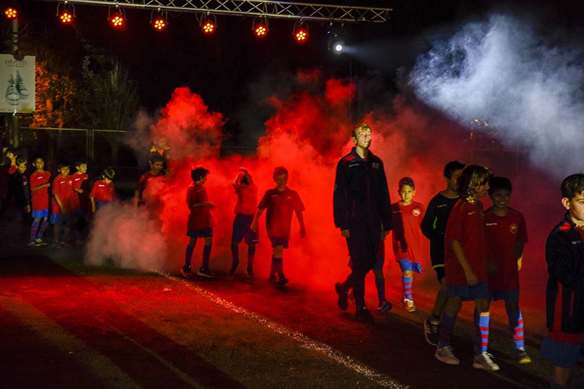 Presentació de la Penya Blaugrana de Sant Cugat. Foto: Bernat Millet.