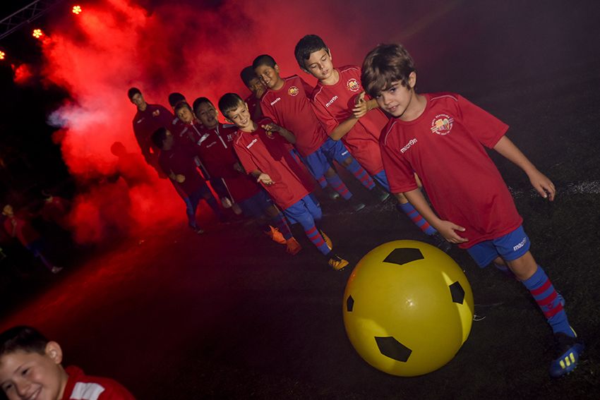 Presentació de la Penya Blaugrana de Sant Cugat. Foto: Bernat Millet.