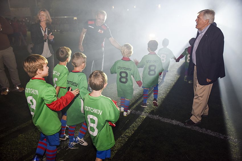 Presentació de la Penya Blaugrana de Sant Cugat. Foto: Bernat Millet.