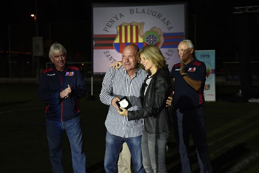 Presentació de la Penya Blaugrana de Sant Cugat. Foto: Bernat Millet.