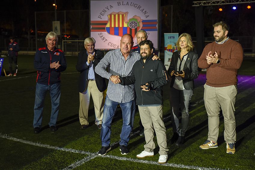 Presentació de la Penya Blaugrana de Sant Cugat. Foto: Bernat Millet.