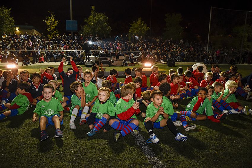 Presentació de la Penya Blaugrana de Sant Cugat. Foto: Bernat Millet.