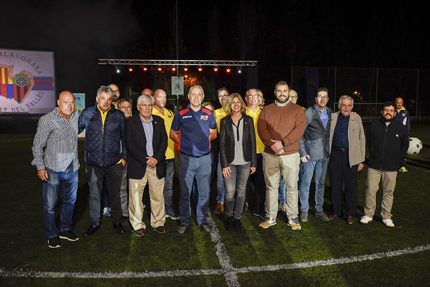 Presentació de la Penya Blaugrana de Sant Cugat. Foto: Bernat Millet.