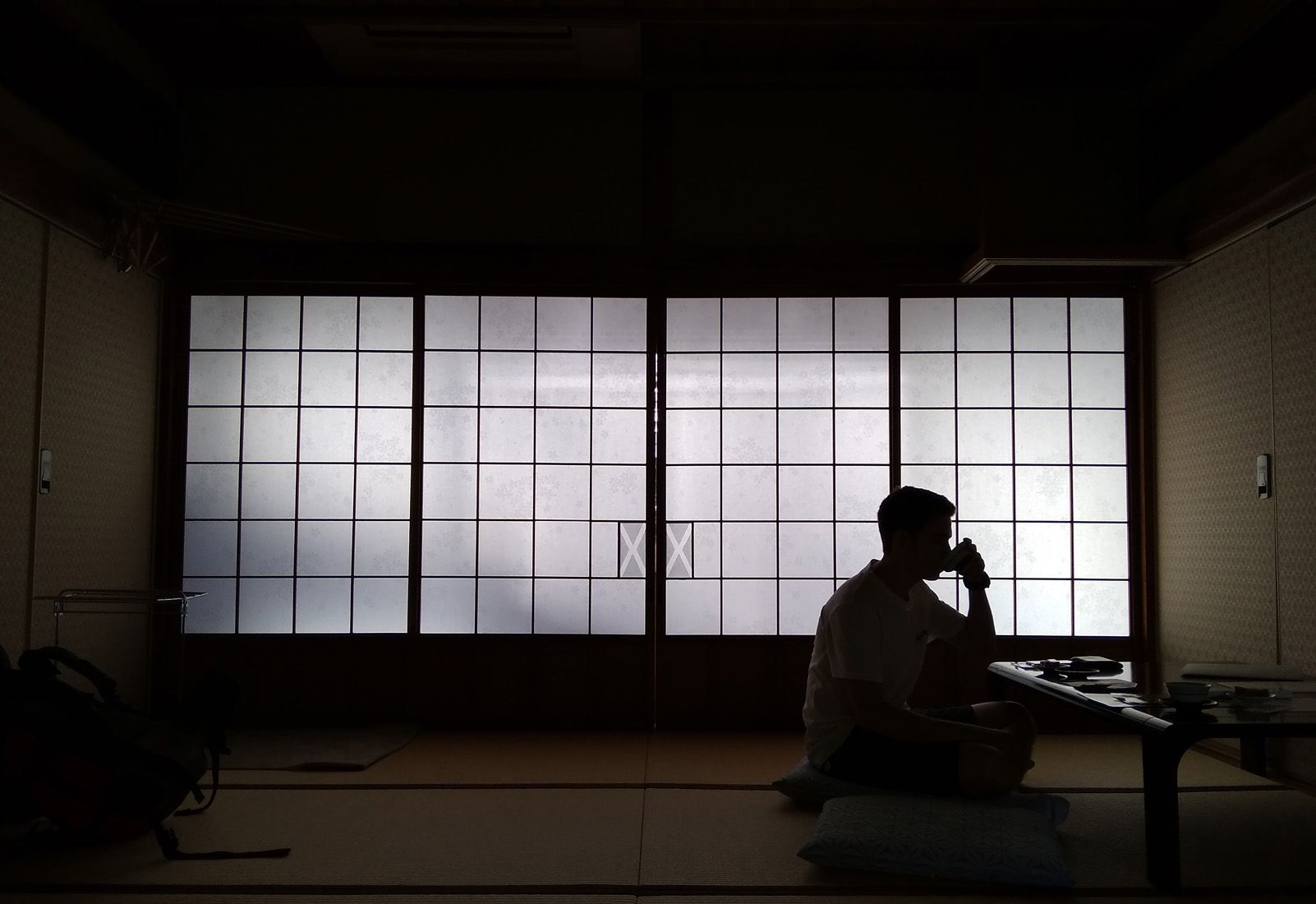 5è Premi categoria Viatges. "Un alto en el camino" de Miguel Iglesias.