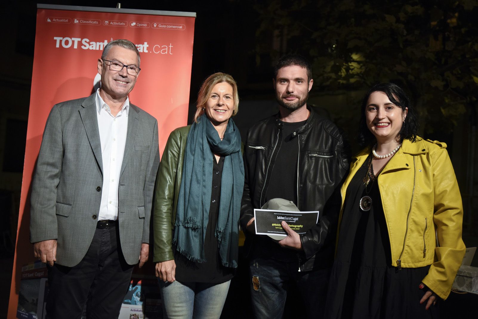 Lliurament de premis del concurs TOT Fotoportada 2018. Foto: Bernat Millet.