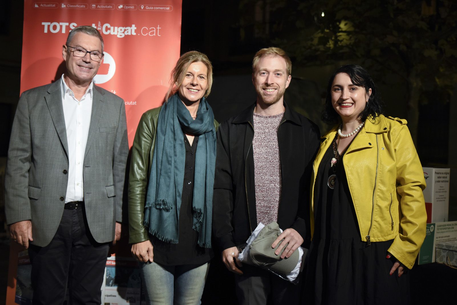 Lliurament de premis del concurs TOT Fotoportada 2018. Foto: Bernat Millet.
