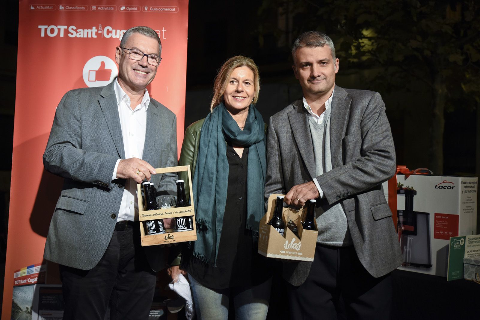 Lliurament de premis del concurs TOT Fotoportada 2018. Foto: Bernat Millet.