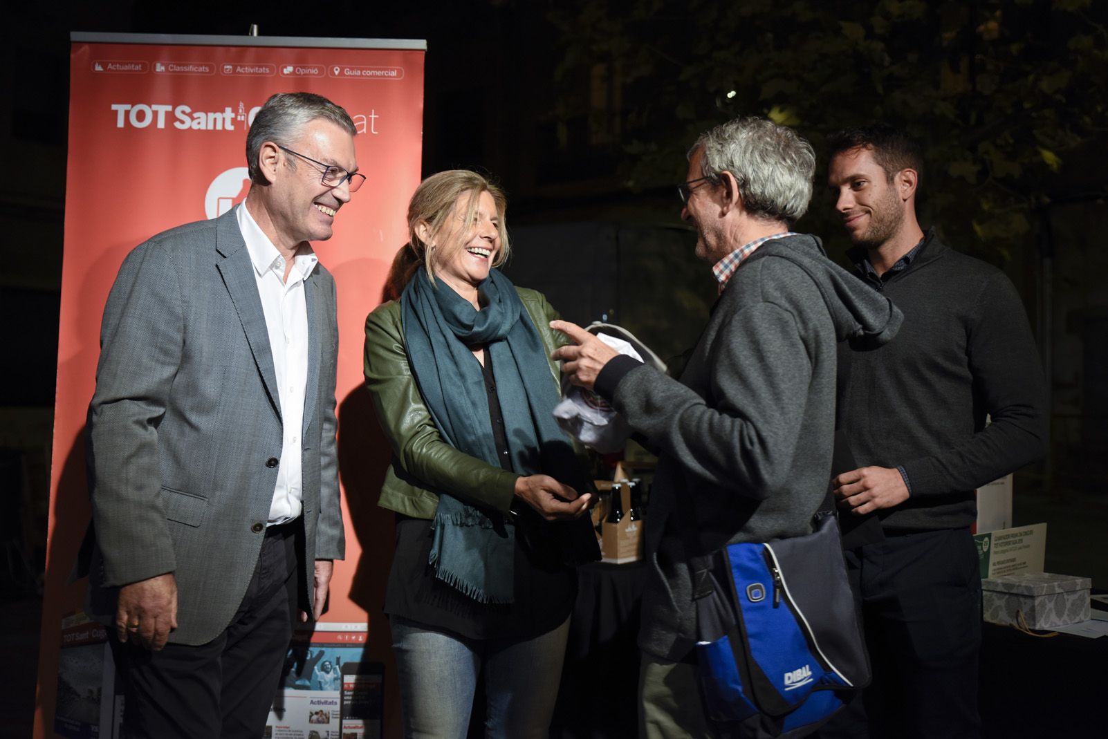Lliurament de premis del concurs TOT Fotoportada 2018. Foto: Bernat Millet.