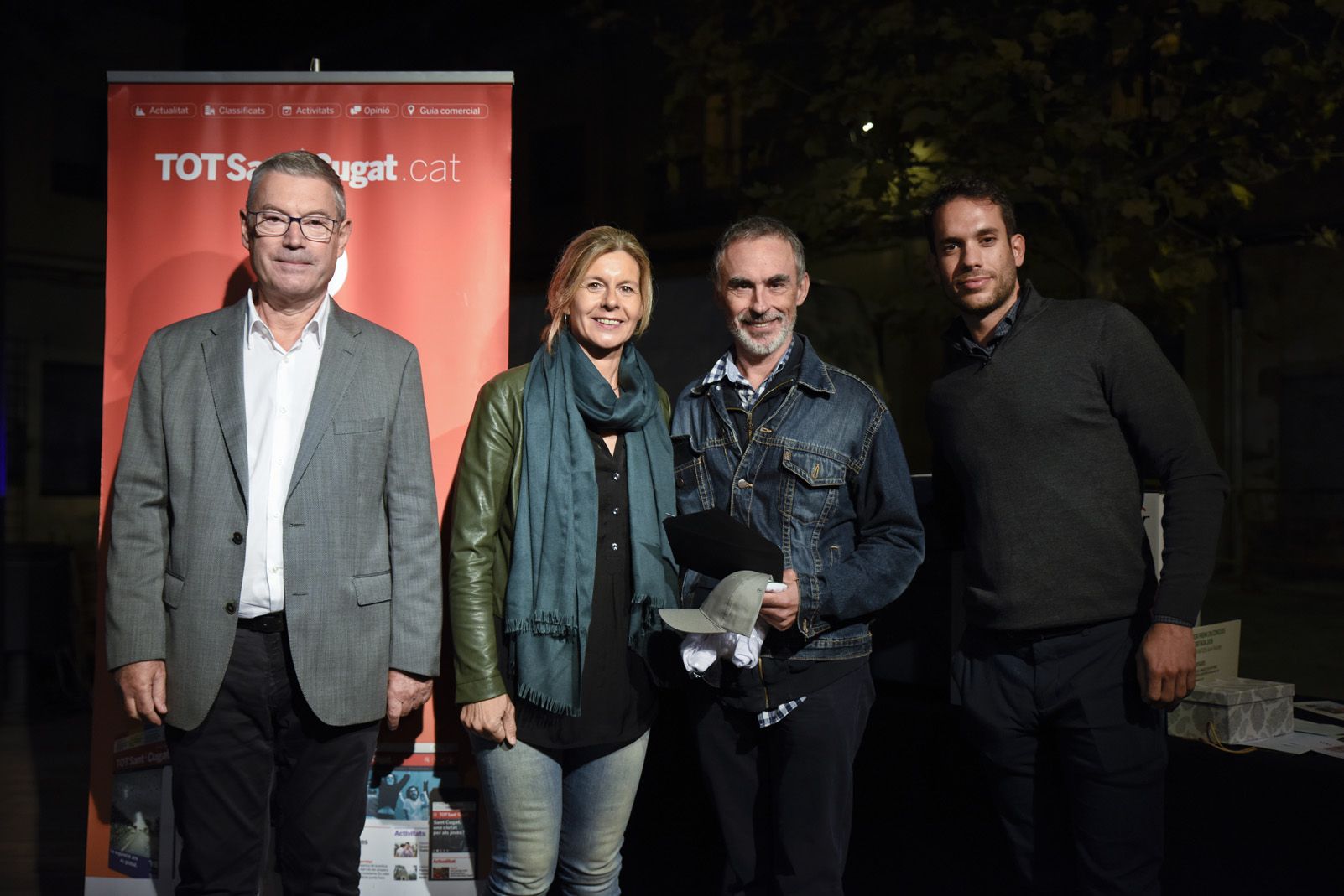 Lliurament de premis del concurs TOT Fotoportada 2018. Foto: Bernat Millet.