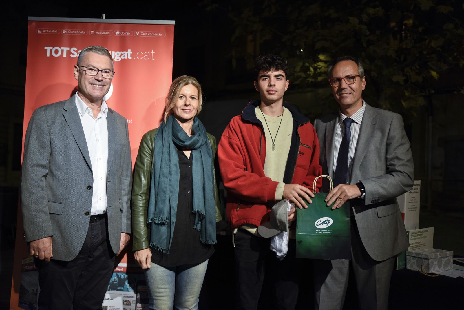 Lliurament de premis del concurs TOT Fotoportada 2018. Foto: Bernat Millet.