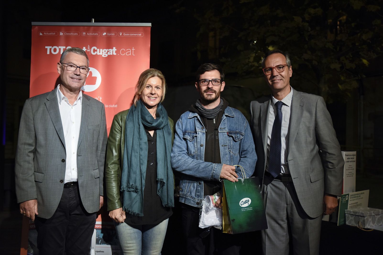 Lliurament de premis del concurs TOT Fotoportada 2018. Foto: Bernat Millet.