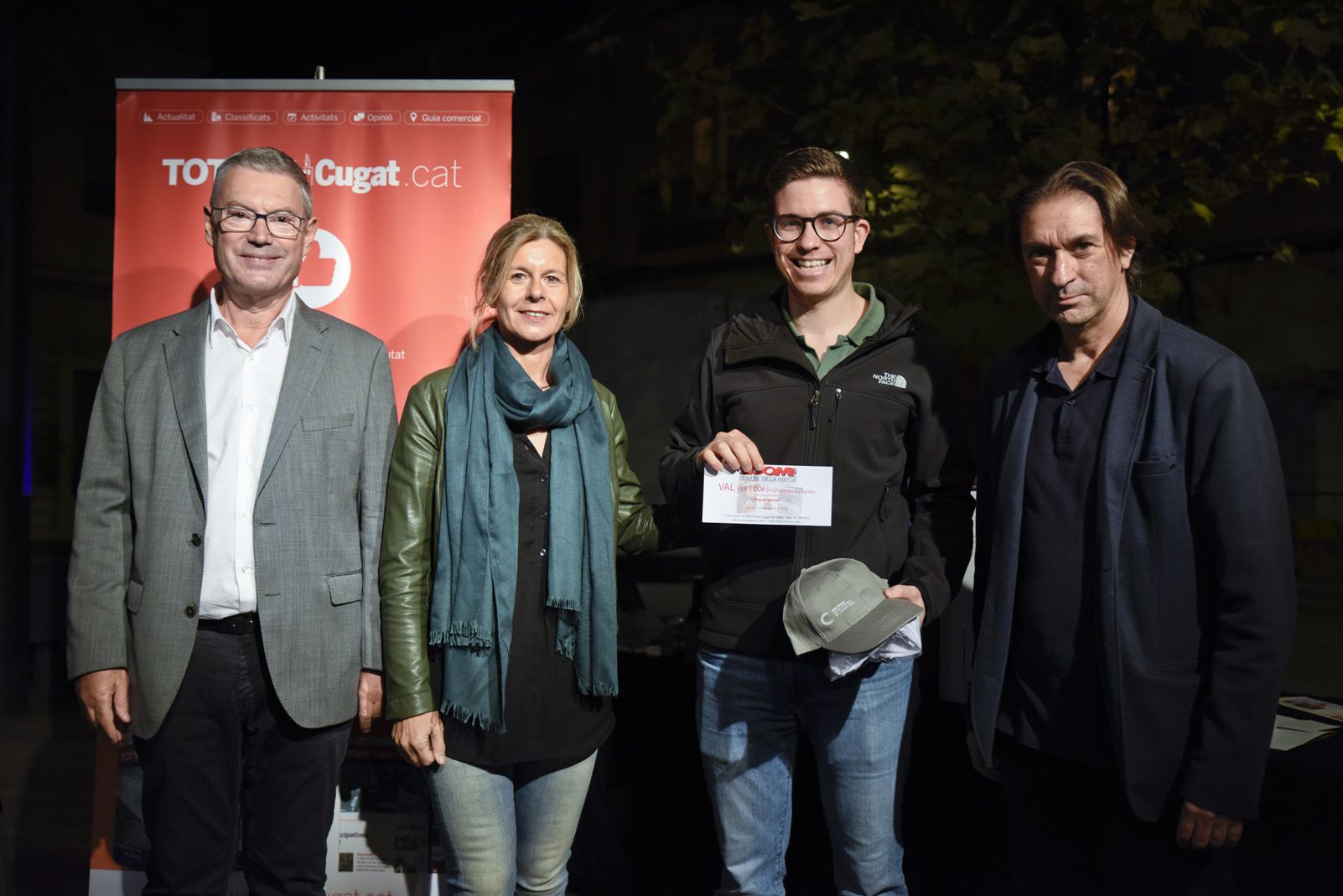 Lliurament de premis del concurs TOT Fotoportada 2018. Foto: Bernat Millet.