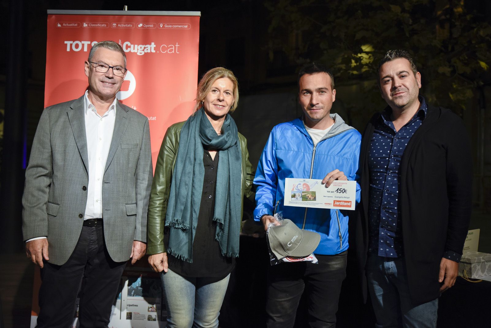 Lliurament de premis del concurs TOT Fotoportada 2018. Foto: Bernat Millet.