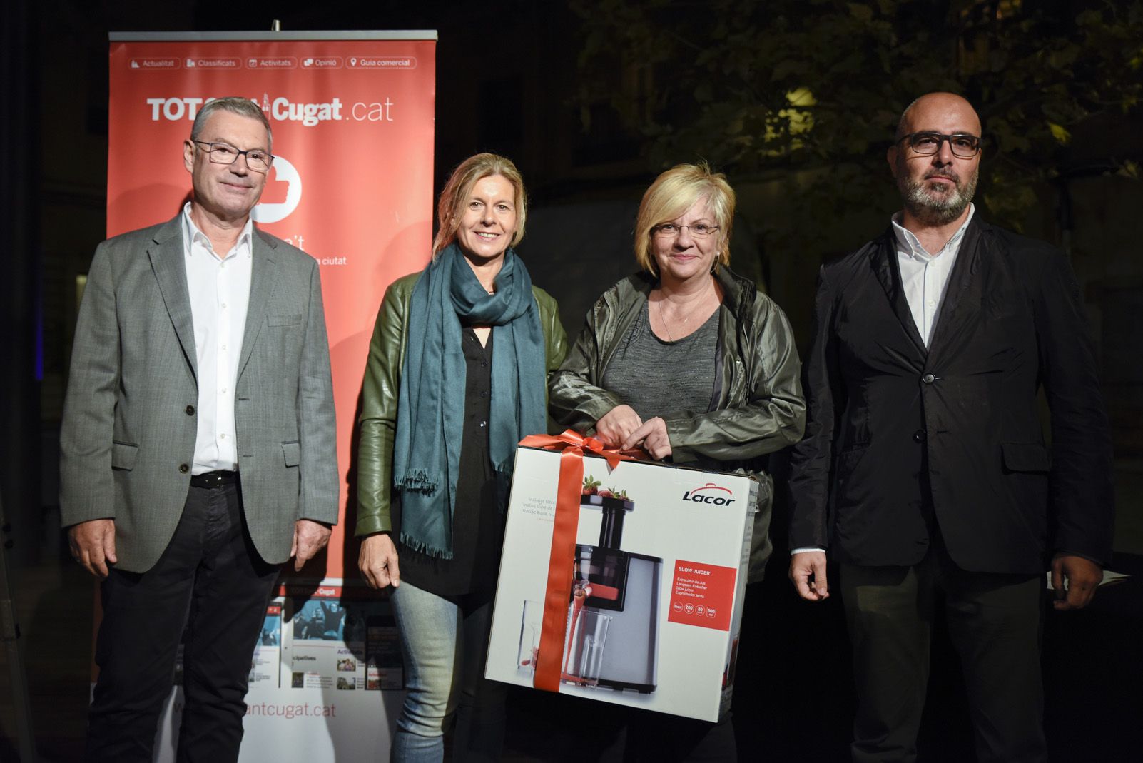 Lliurament de premis del concurs TOT Fotoportada 2018. Foto: Bernat Millet.