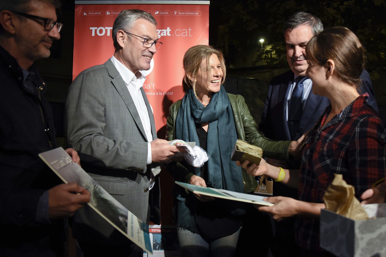 Lliurament de premis del concurs TOT Fotoportada 2018. Foto: Bernat Millet.