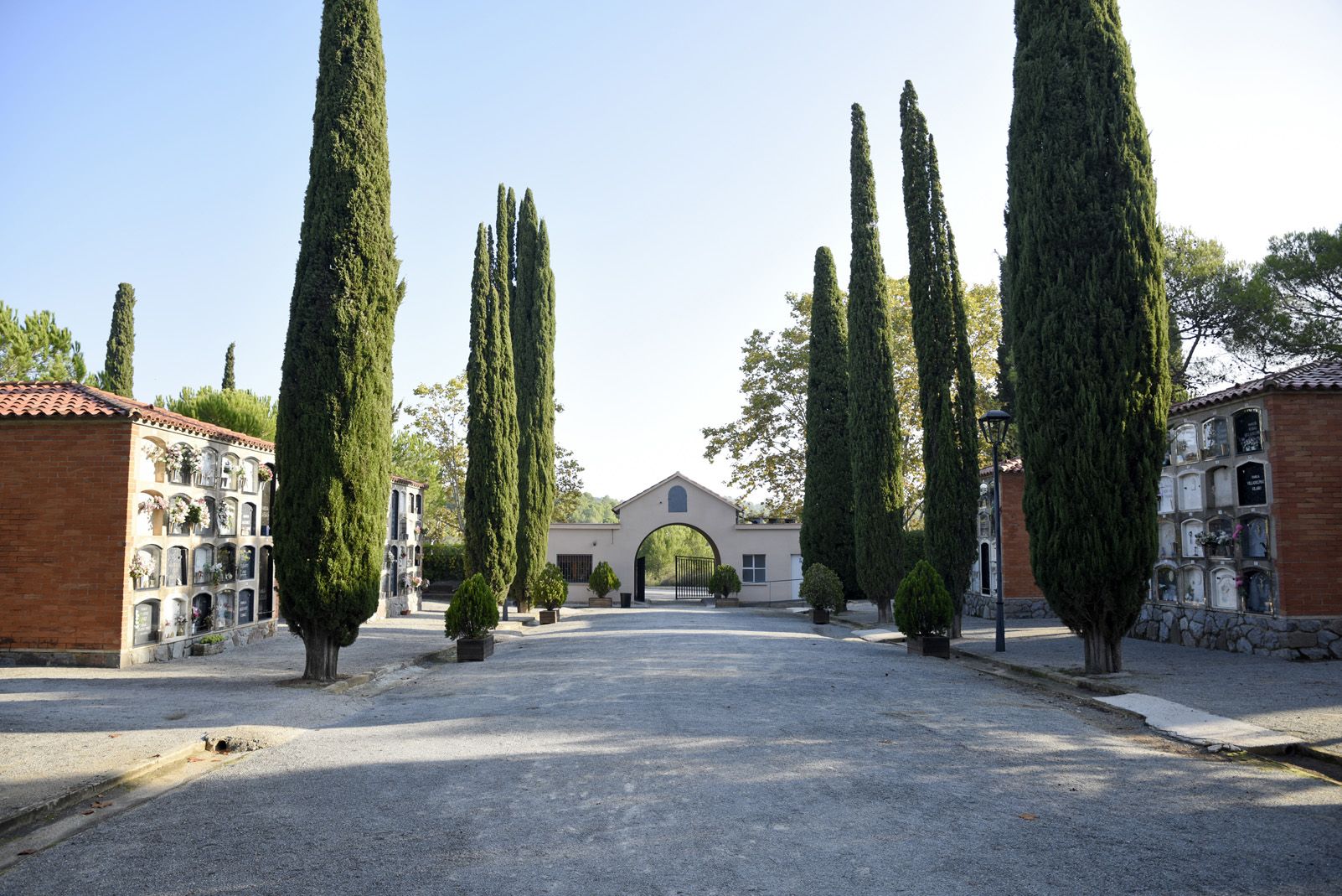 El cementiri de Sant Cugat. FOTO: Bernat Millet