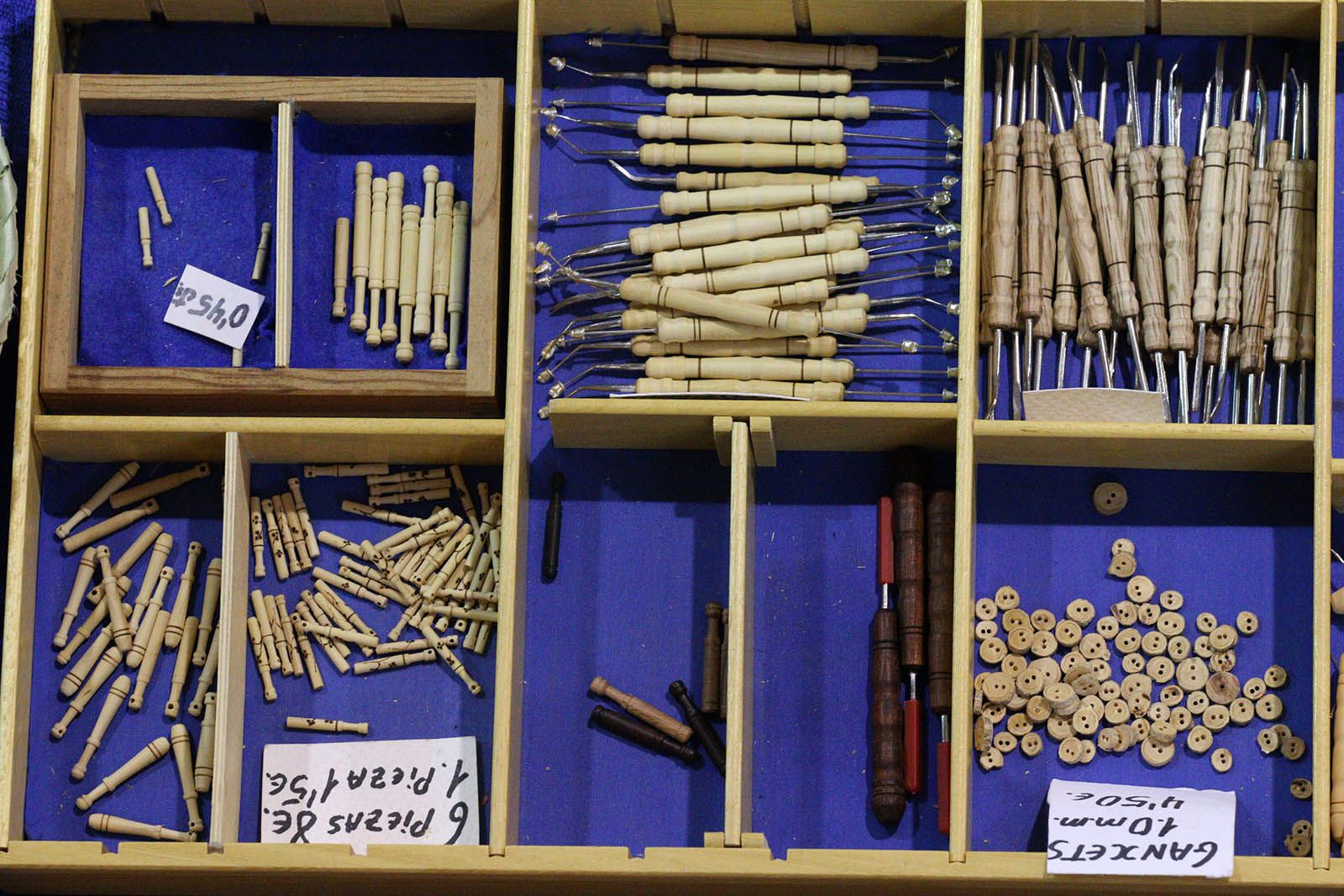 Trobada de puntaires per la Festa de Tardor. Foto: Lali Álvarez