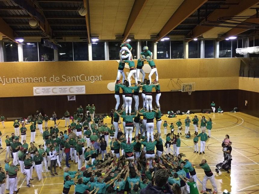 7d7 dels de Sabadell a la Festa de Tardor. FOTO: C.Caballé