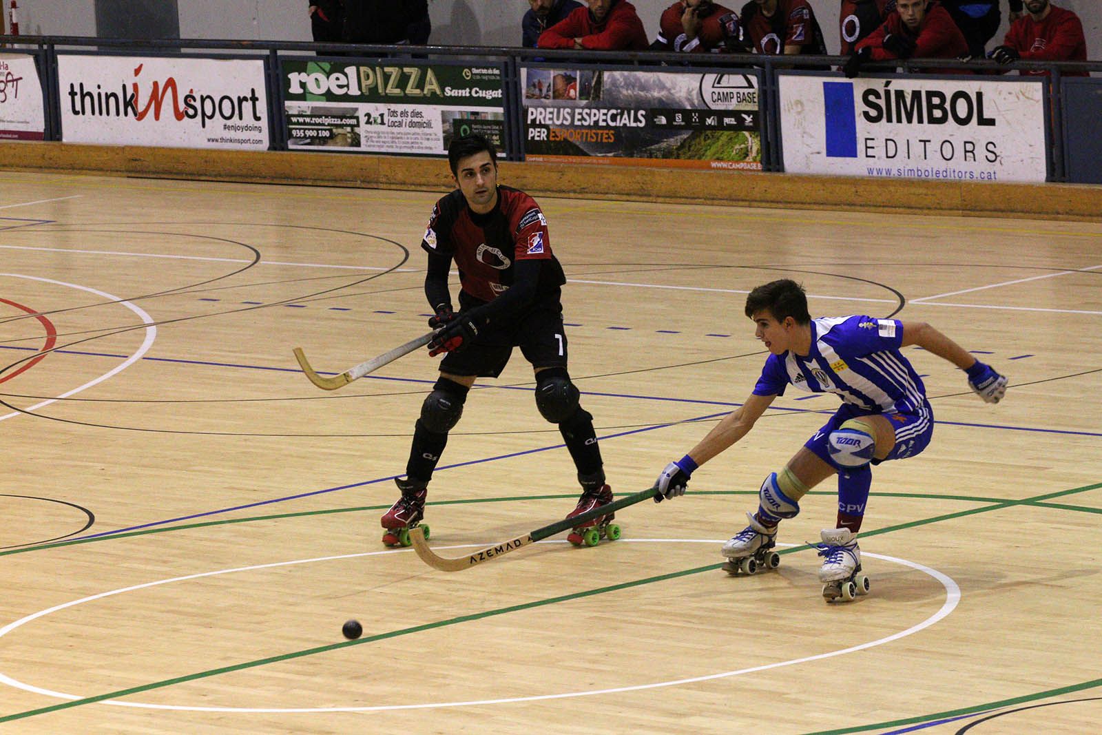 Lliga d'hoquei: PHC Sant Cugat-CP Voltregà. Foto: Lali Álvarez