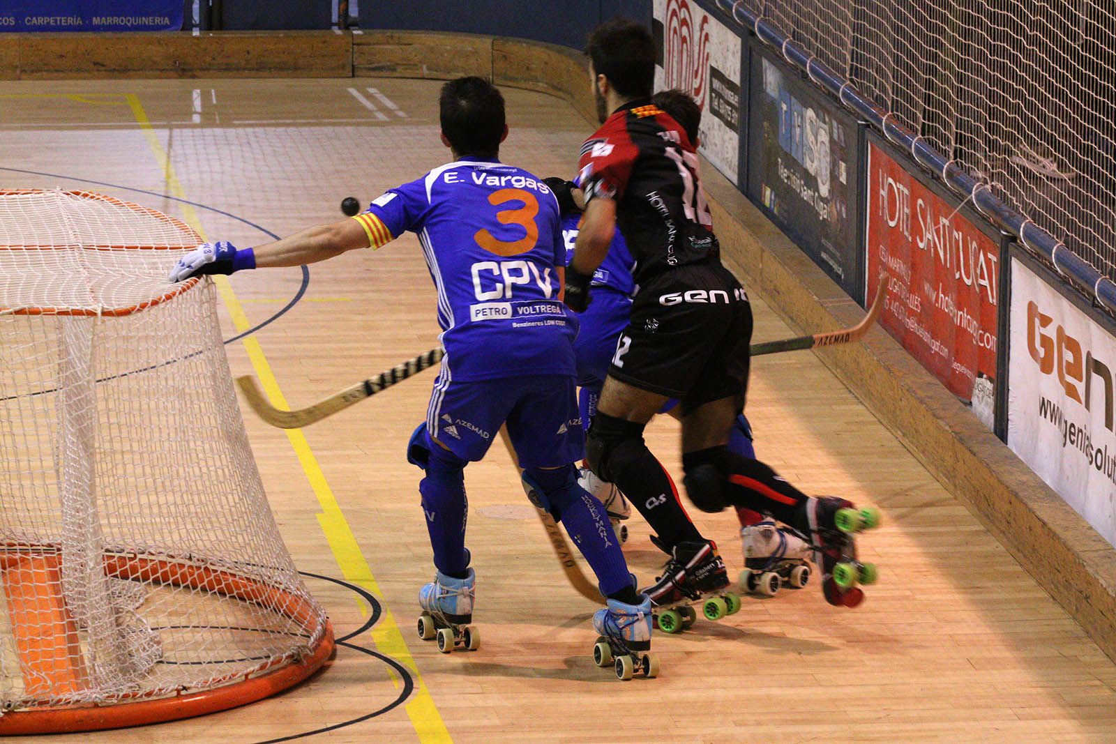 Lliga d'hoquei: PHC Sant Cugat-CP Voltregà. Foto: Lali Álvarez