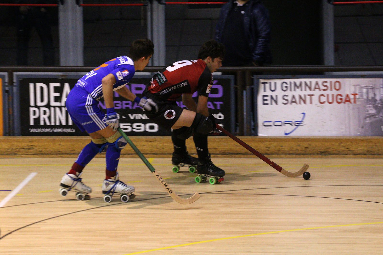 Lliga d'hoquei: PHC Sant Cugat-CP Voltregà. Foto: Lali Álvarez