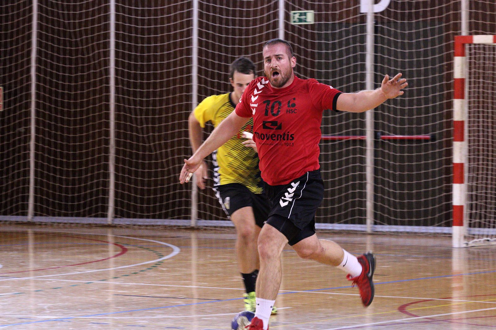 Lliga d'Handbol: CH Sant Cugat-Joventut Handbol Mataró. Foto: Lali Álvarez