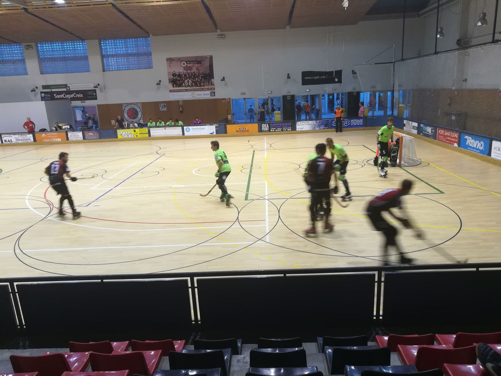 Julio Baeta "Partit d'Hockey Pati Hockey Sant Cugat contra Lloret"