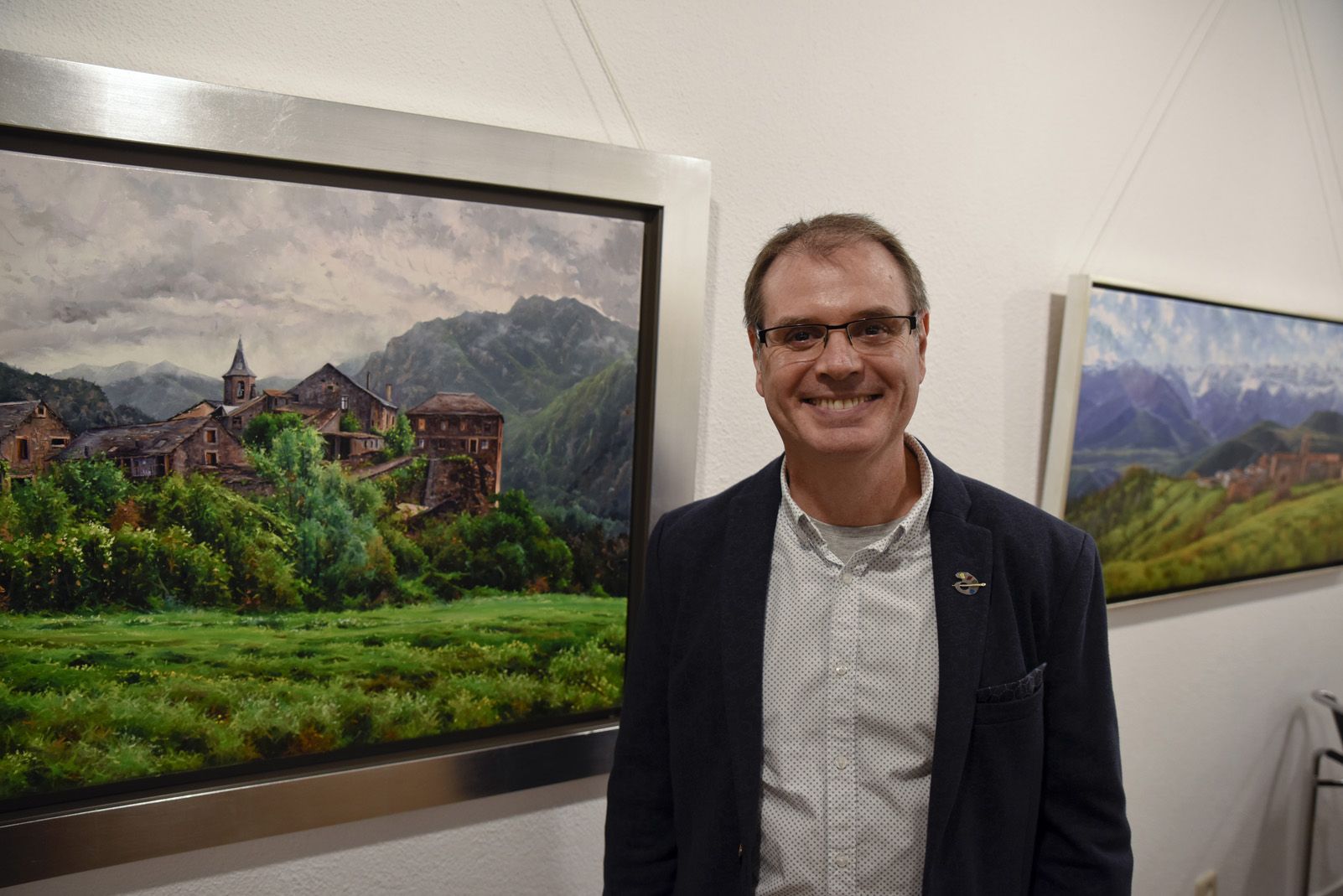 Jordi Isern a la Sala Rusiñol. FOTO: Bernat Millet