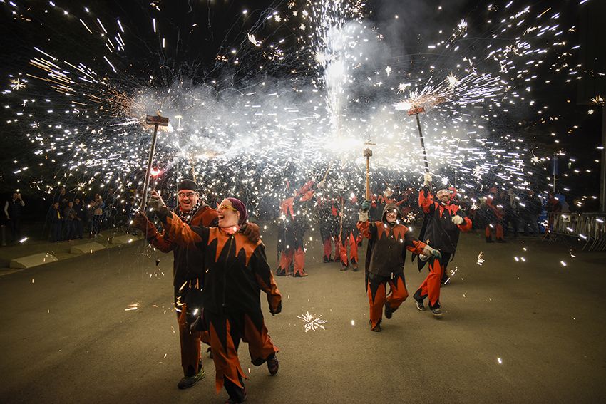 IV trobada de Trabucaires a Sant Cugat. Foto: Bernat Millet.