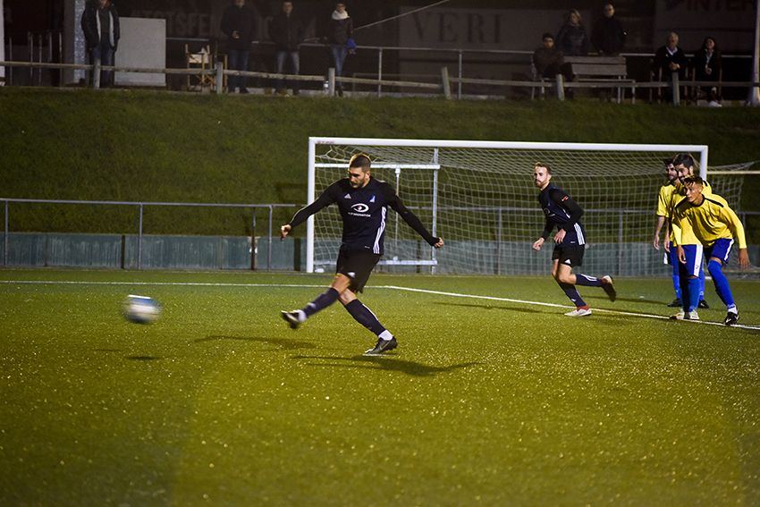 Partit de lliga Junior FC contra Junior FC-UD Can Trias. Foto: Bernat Millet.