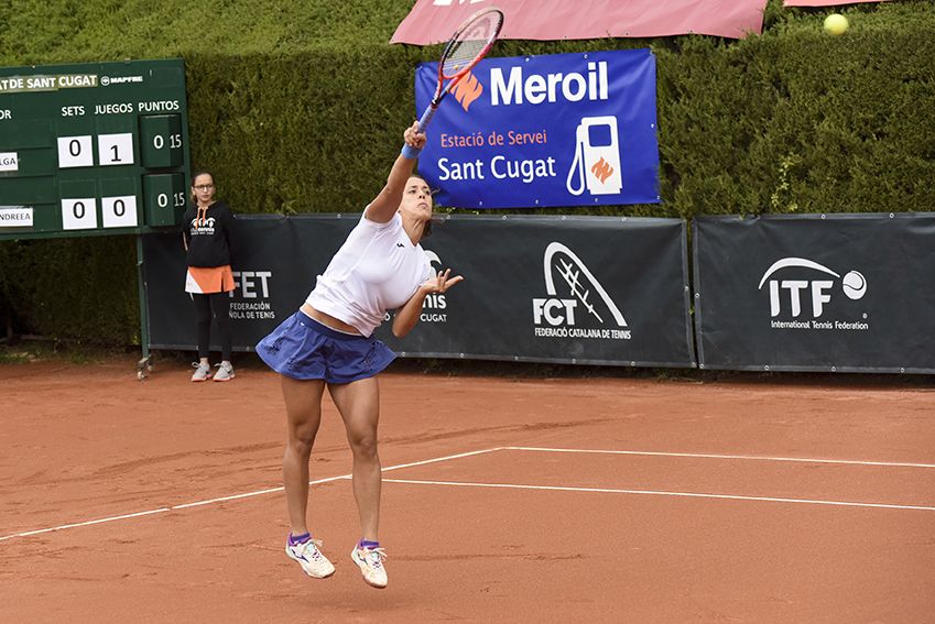 14è Open ITF ACV Ciutat de Sant Cugat de tenis femení. Foto: Bernat Millet.
