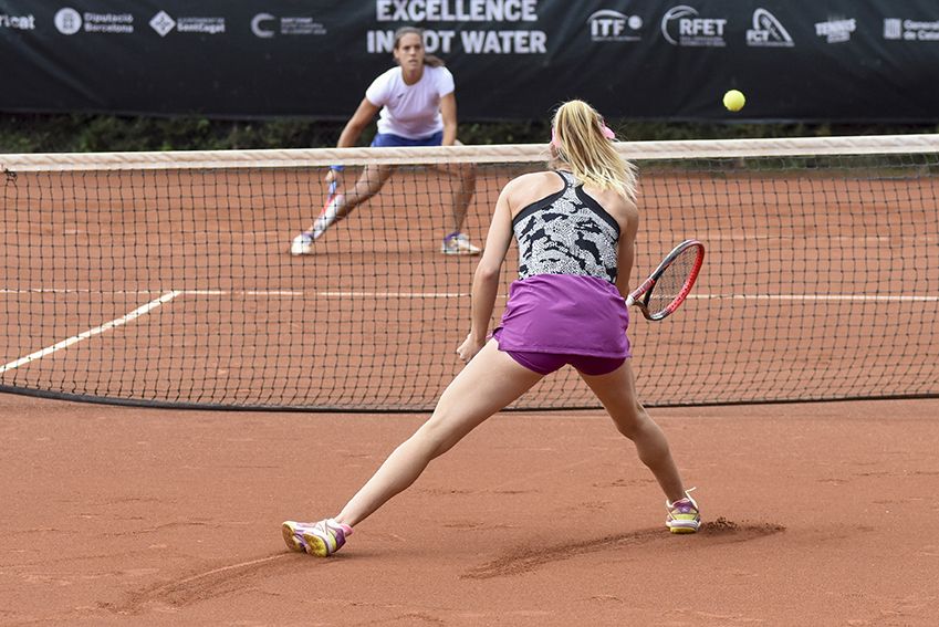 14è Open ITF ACV Ciutat de Sant Cugat de tenis femení. Foto: Bernat Millet.