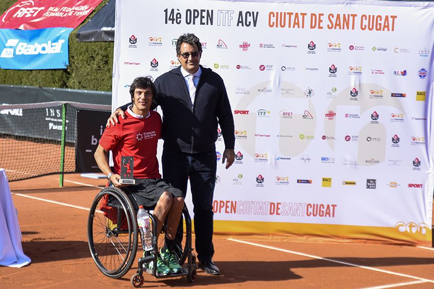 14è Open ITF ACV Ciutat de Sant Cugat de tenis femení. Foto: Bernat Millet.