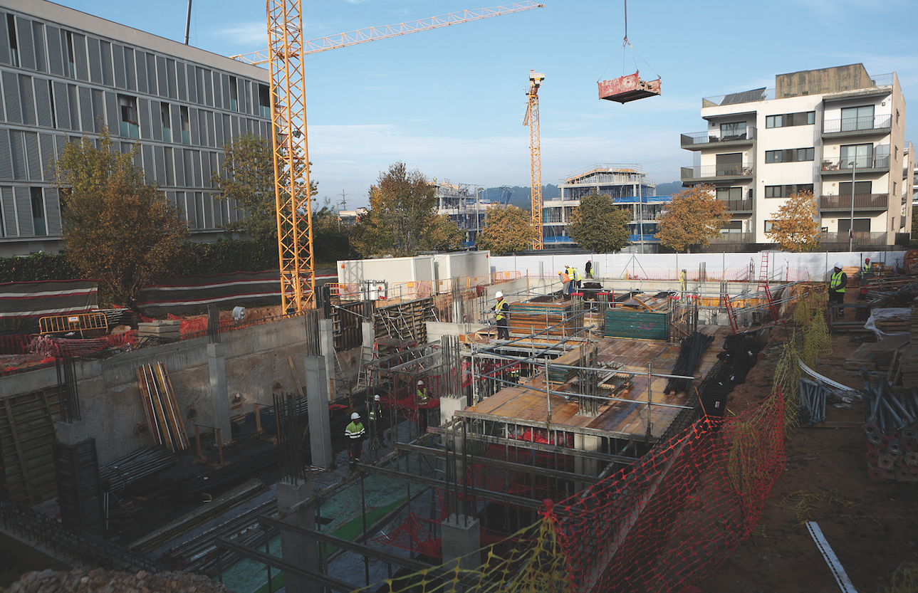 Volpelleres és un dels sectors de Sant Cugat que s'està acabant de construir FOTO: Artur Ribera