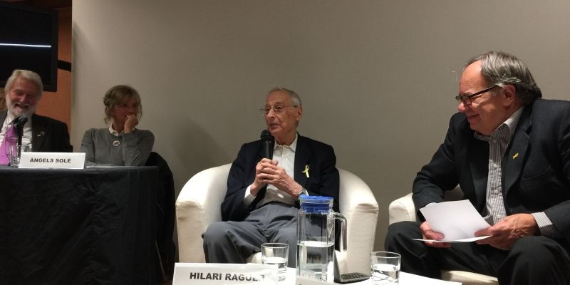 S'ha repassat la trajectòria del pare Raguer. FOTO: C.Caballé