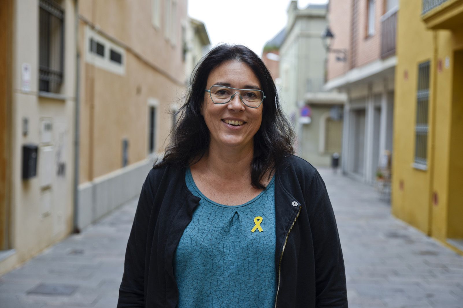 Diana Riba és la dona de Raül Romeva. FOTO: Bernat Millet