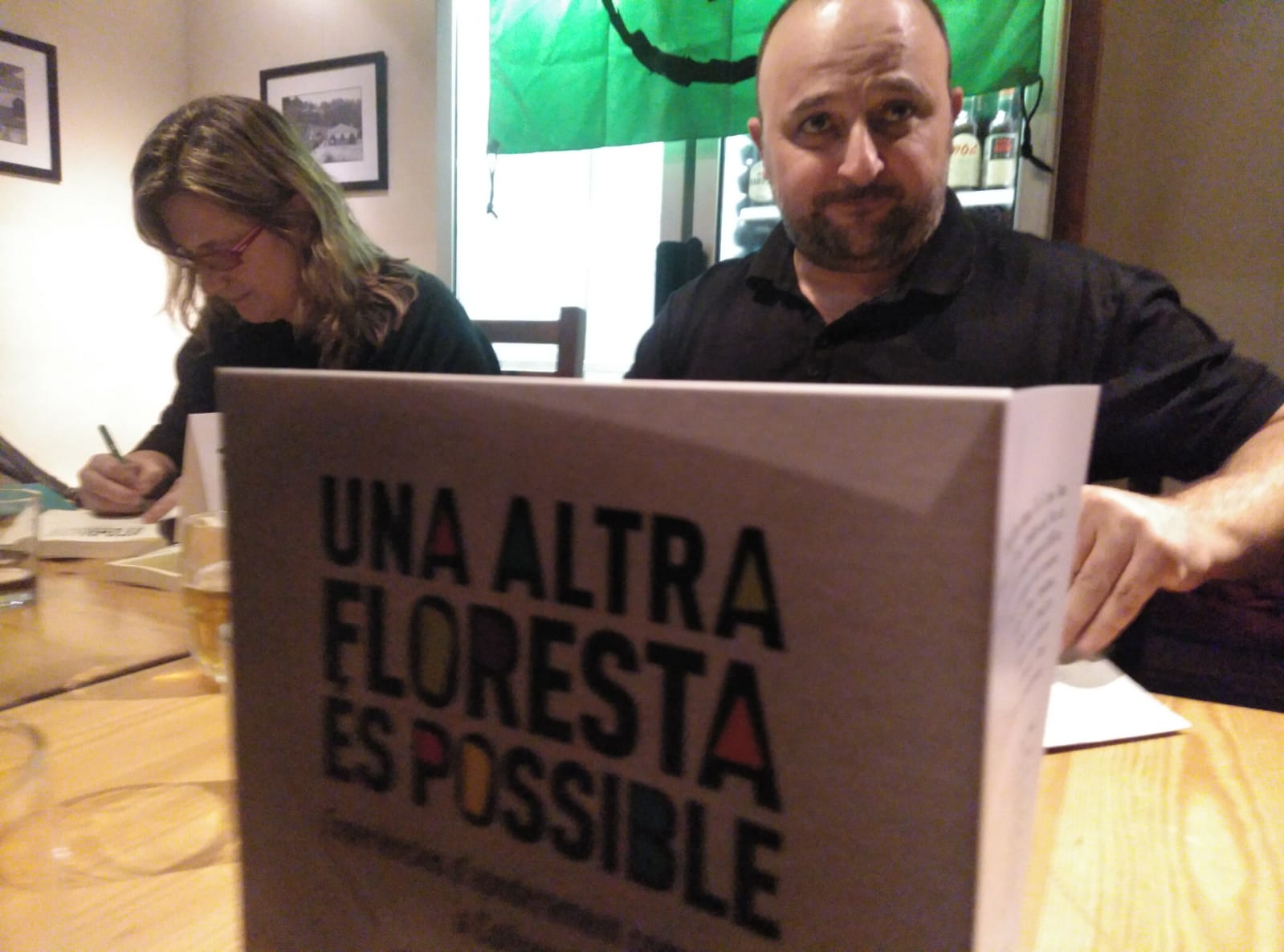 Presentació de 'Una Floresta és possible'. FOTO: TOT Sant Cugat