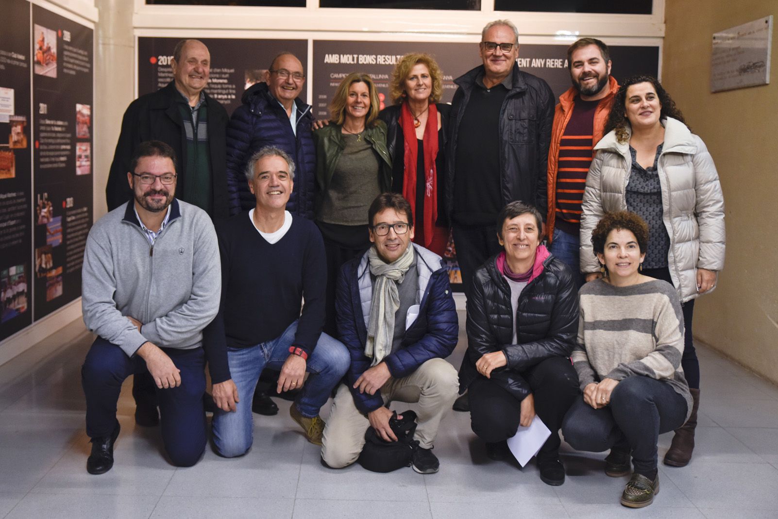 Presentació dels equips del Club Voleibol Sant Cugat. Foto: Bernat Millet.