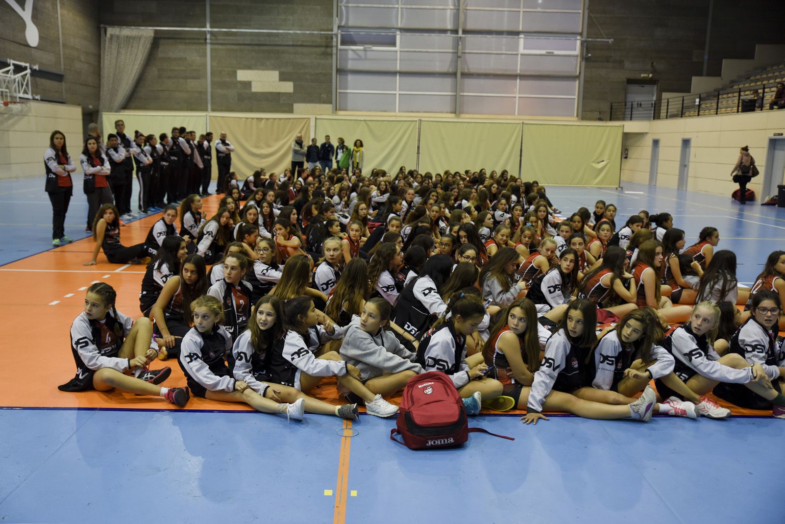 Presentació dels equips del Club Voleibol Sant Cugat. Foto: Bernat Millet.