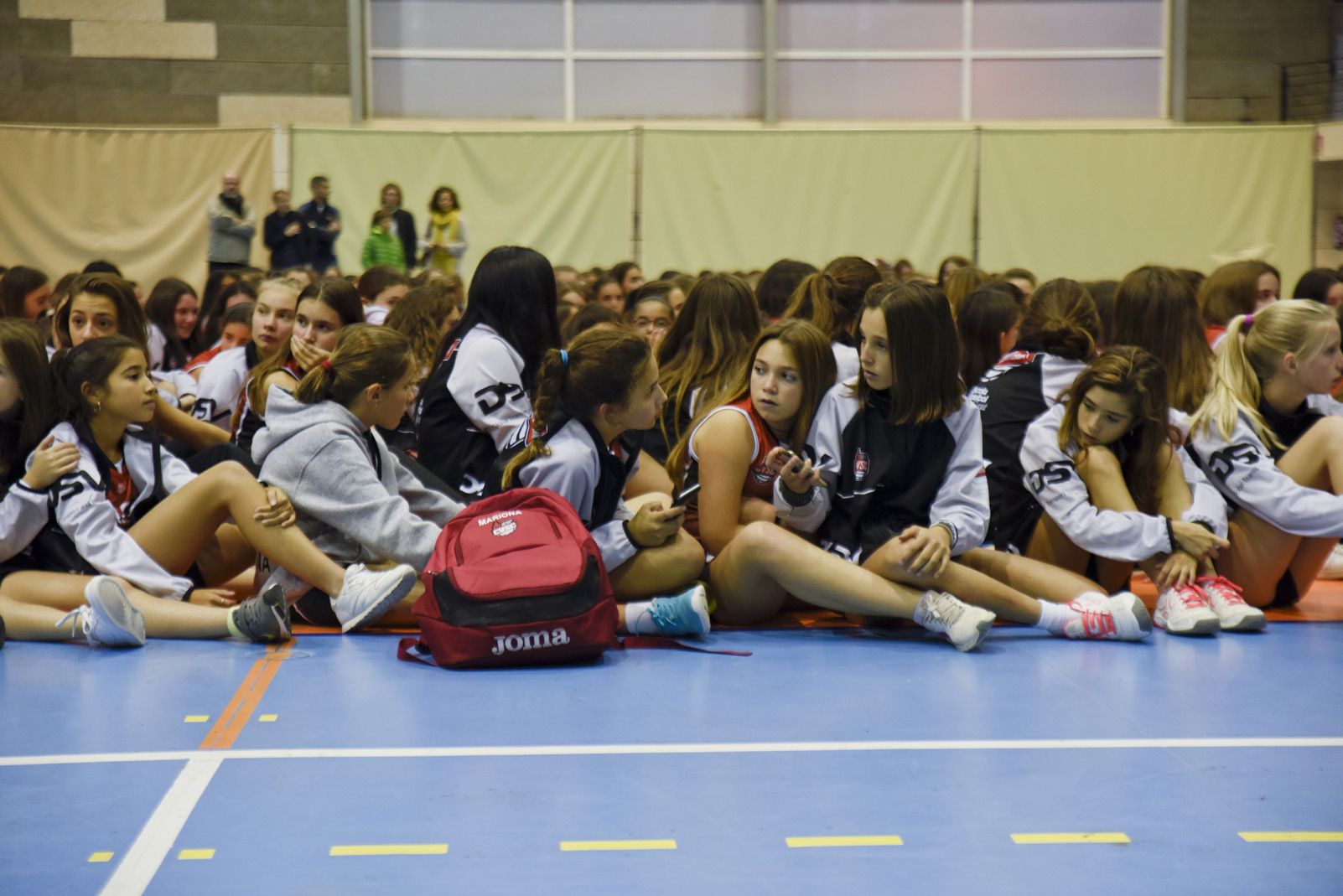 Presentació dels equips del Club Voleibol Sant Cugat. Foto: Bernat Millet.
