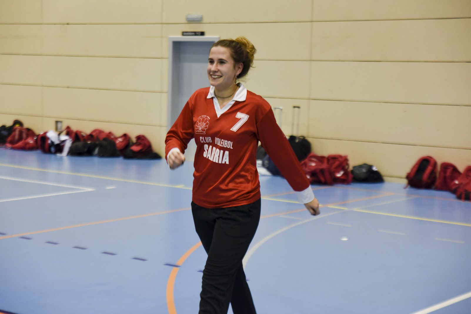 Presentació dels equips del Club Voleibol Sant Cugat. Foto: Bernat Millet.