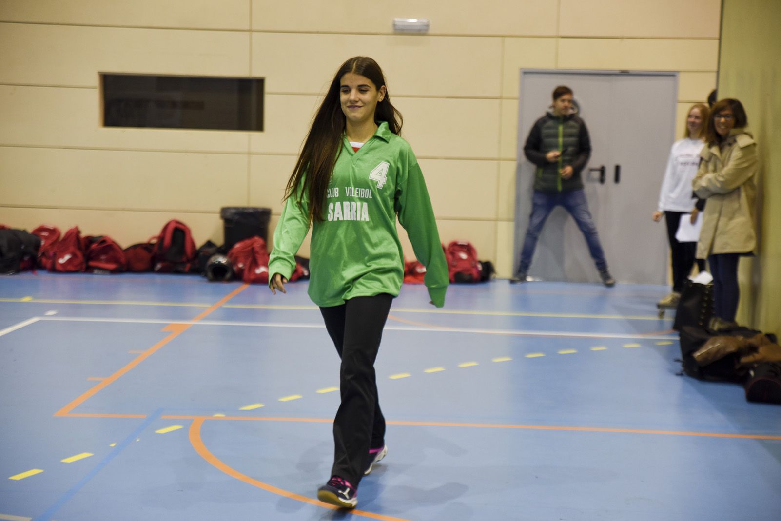 Presentació dels equips del Club Voleibol Sant Cugat. Foto: Bernat Millet.
