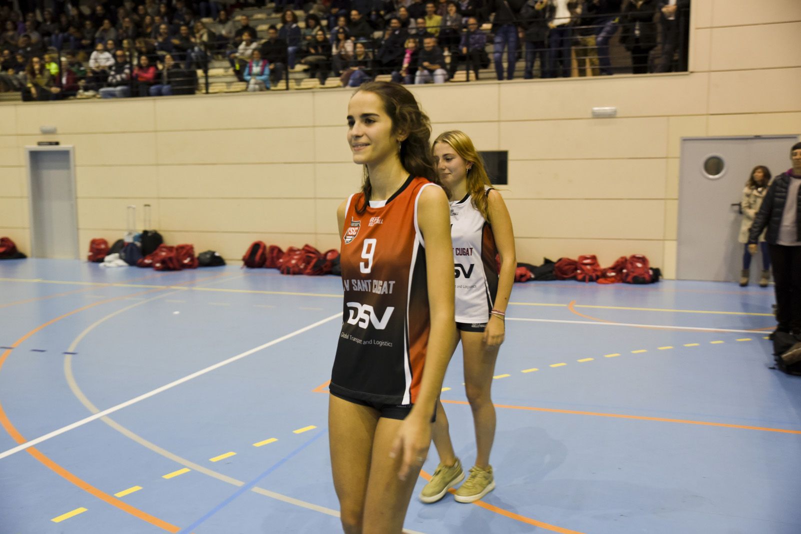 Presentació dels equips del Club Voleibol Sant Cugat. Foto: Bernat Millet.