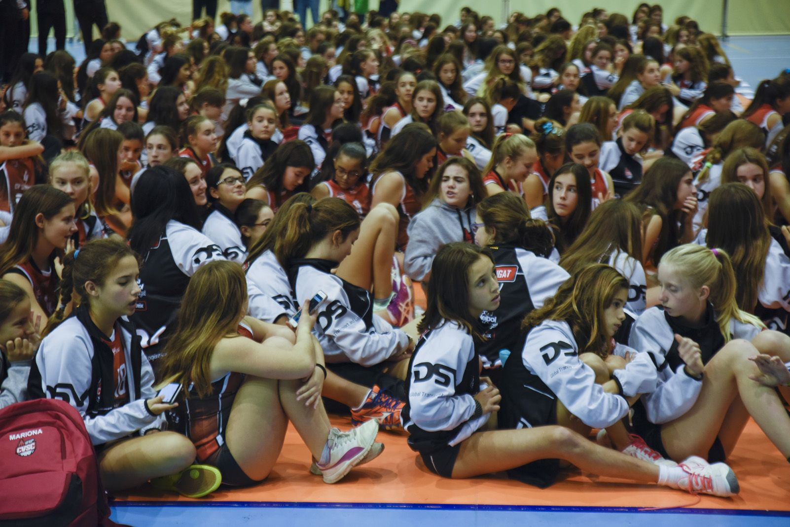 Presentació dels equips del Club Voleibol Sant Cugat. Foto: Bernat Millet.