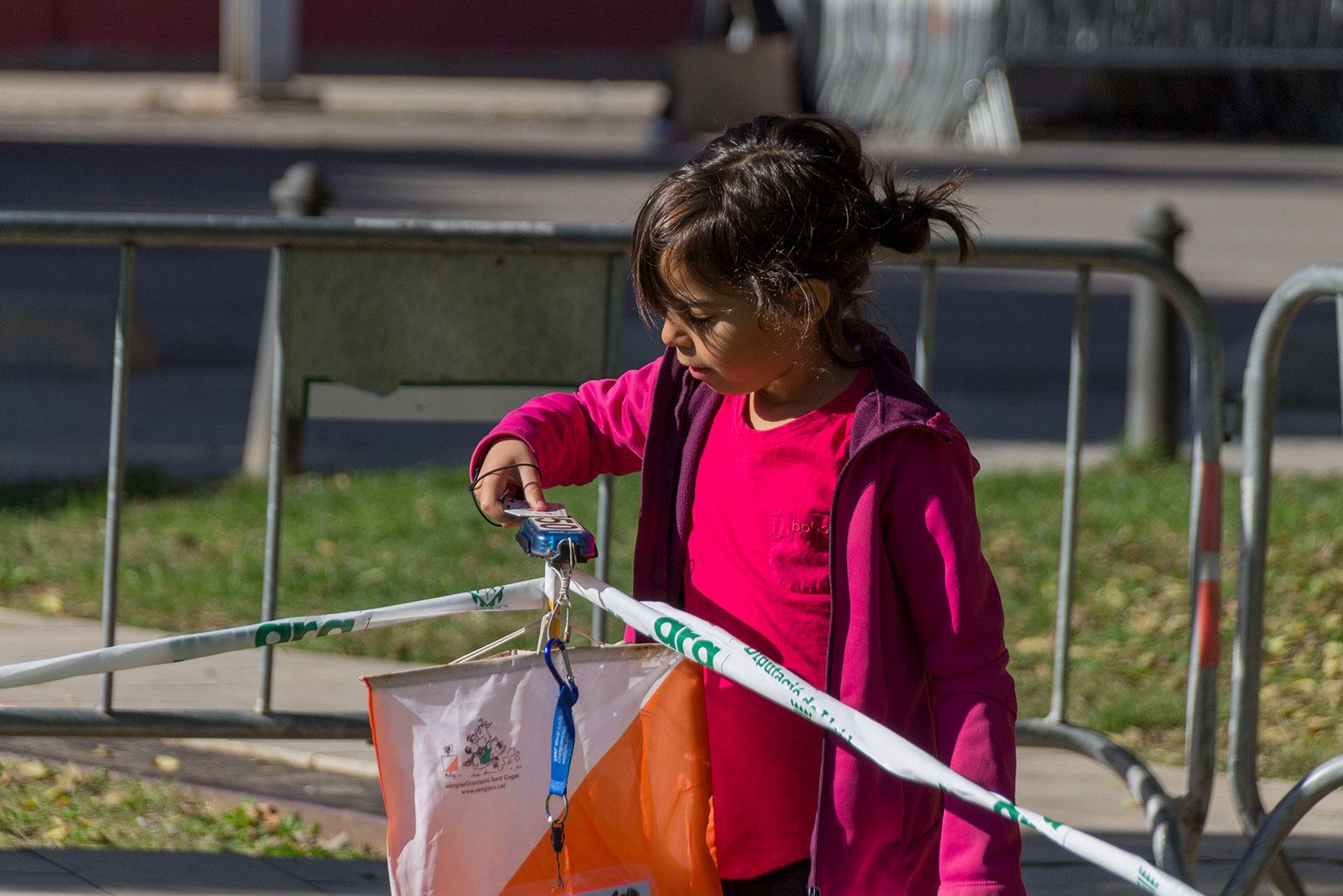 Cursa d'orientació. FOTO: Paula Galván
